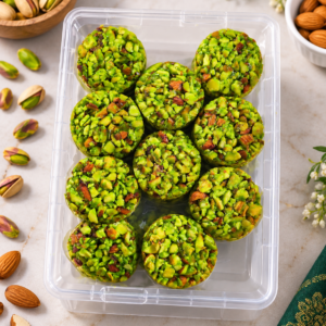 Dryfruit Pista Ring Mithai